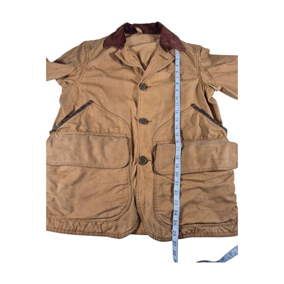 American Field The Hettrick MFG CO 1930 1940 Canvas Vintage Shooting Jacket M - Picture 5 of 7